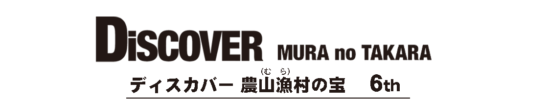 ディスカバー　農山漁村の宝　　６th　